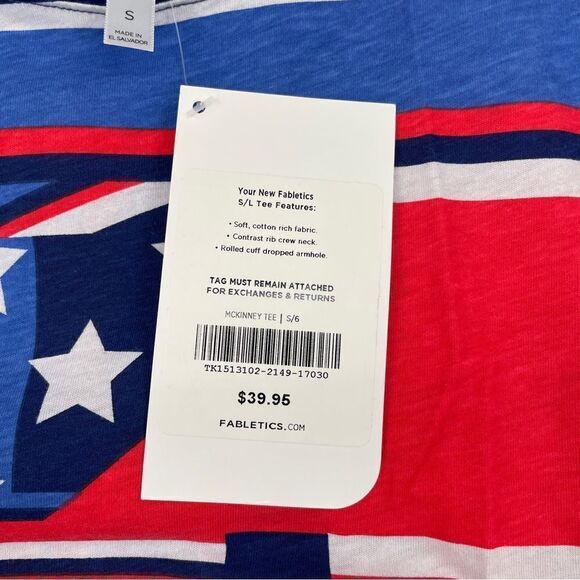 Fabletics McKinney Tee NWT S - Picture 5 of 7